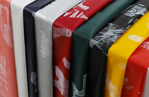 Reflective letter fabric